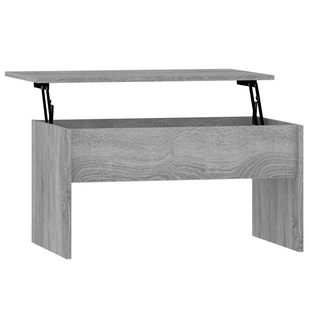 Stolić za kavu boja hrasta 80x50,5x41,5 cm konstruirano drvo