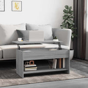Stolić za kavu boja hrasta 102x50x52,5 cm konstruirano drvo