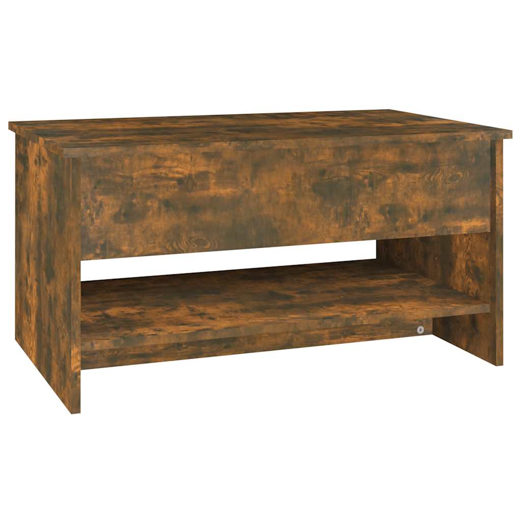Stolić za kavu boja hrasta 80x50x40 cm konstruirano drvo
