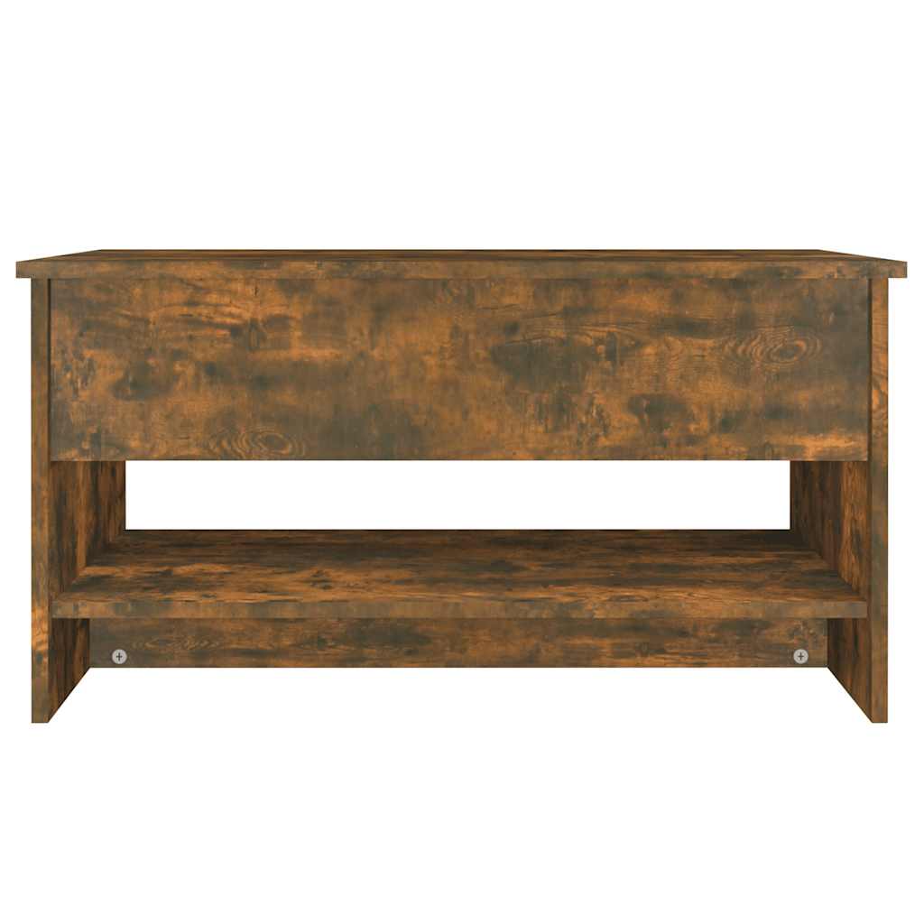Stolić za kavu boja hrasta 80x50x40 cm konstruirano drvo