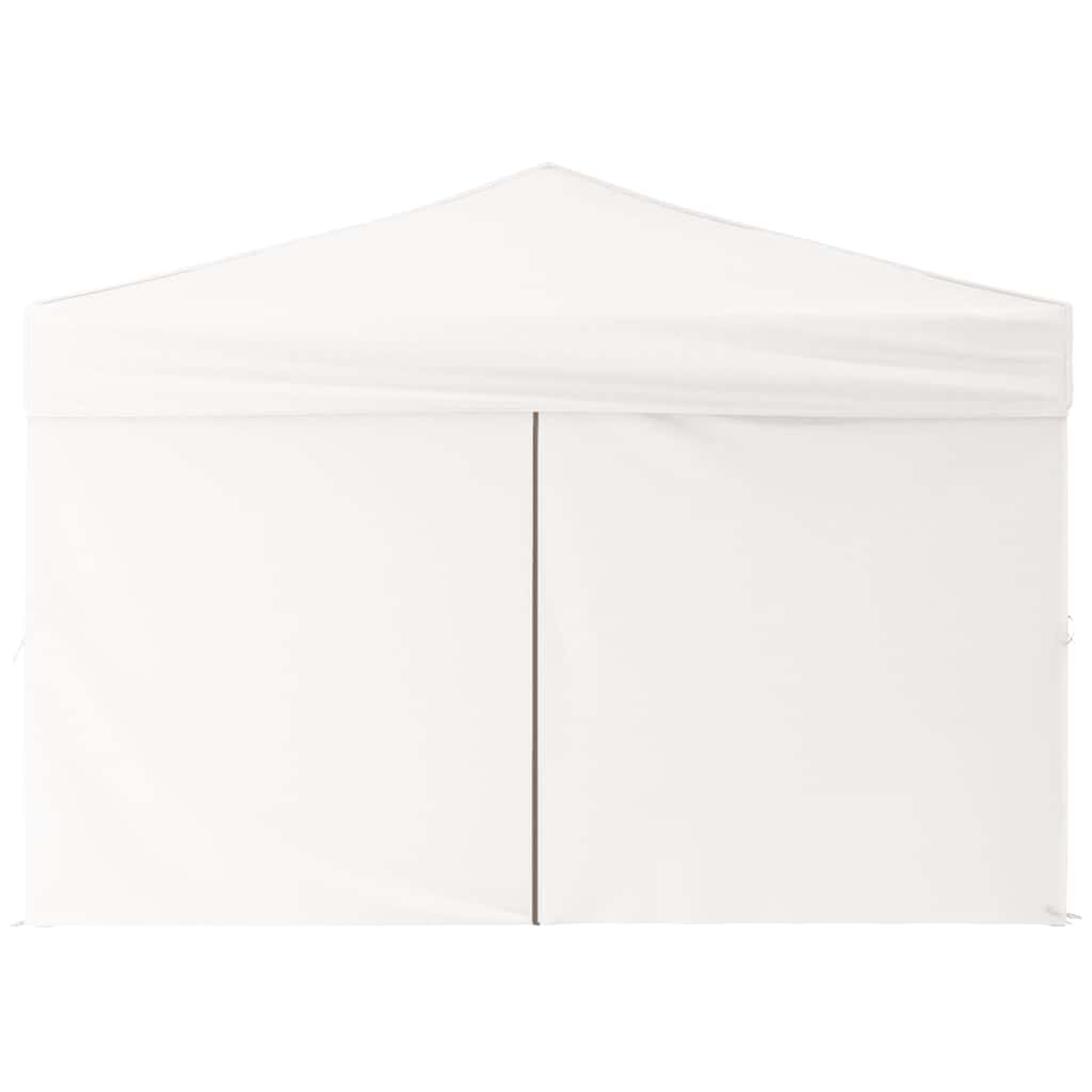Sklopivi šator za zabave s bočnim zidovima 3 x 3 m bijeli