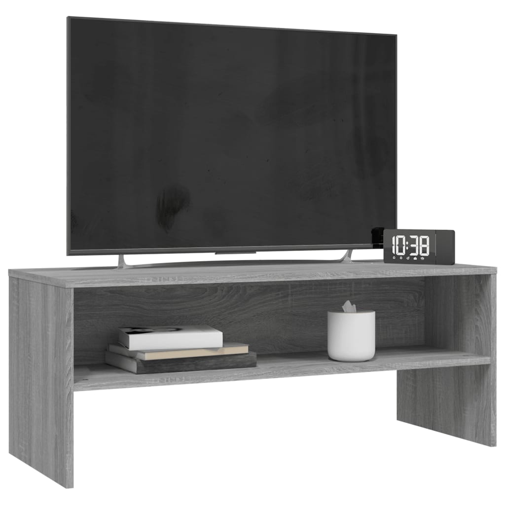 TV ormarić boja hrasta sonome 100x40x40 cm konstruirano drvo