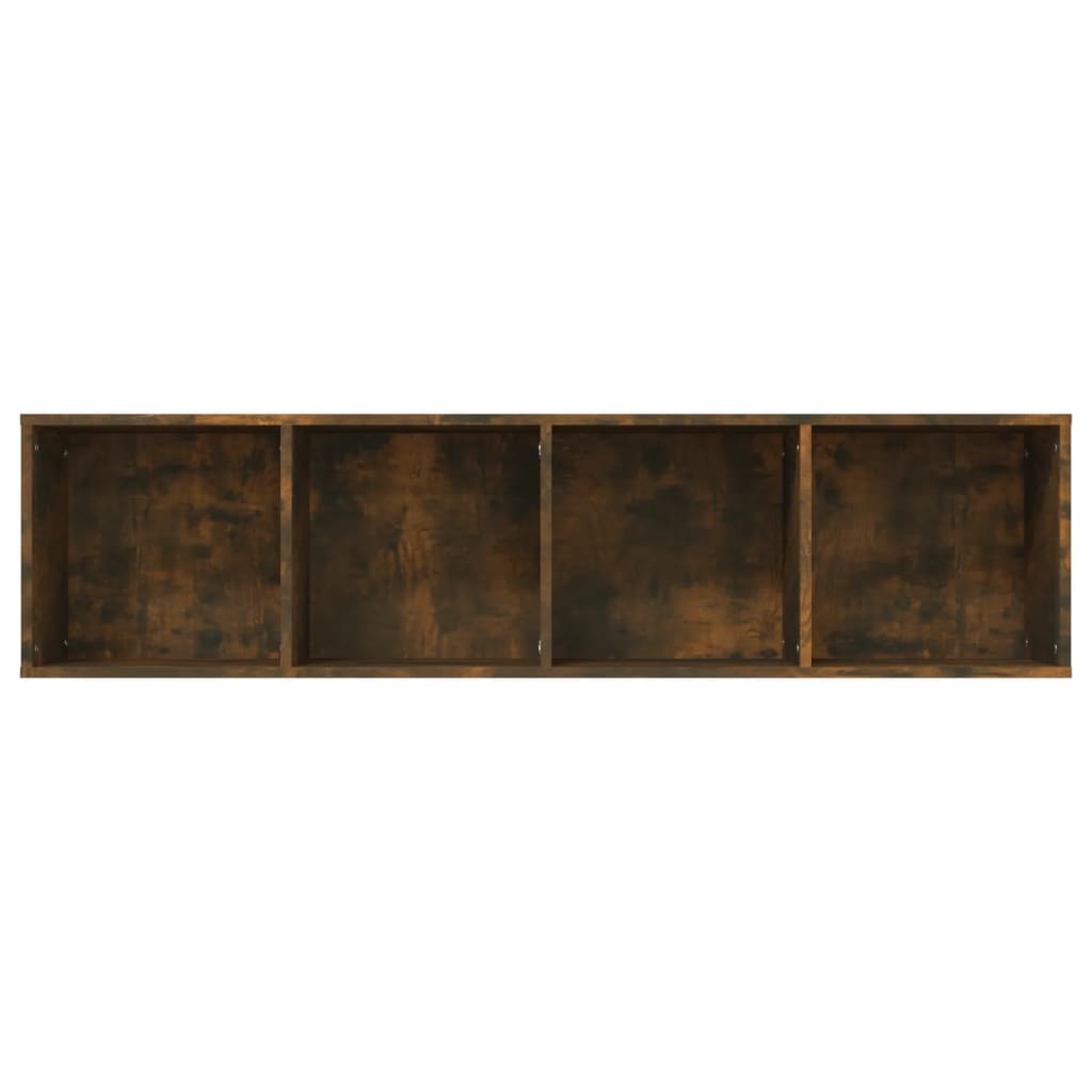 Ormarić za knjige / TV ormarić dimljeni hrast 143x30x36 cm drvo