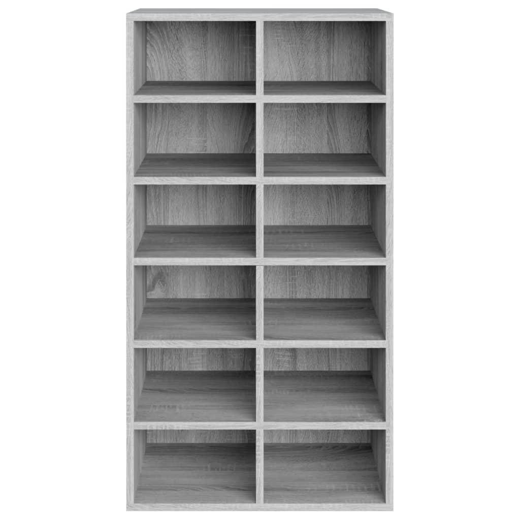 Stalak za cipele boja hrasta 54x34x100,5 cm konstruirano drvo