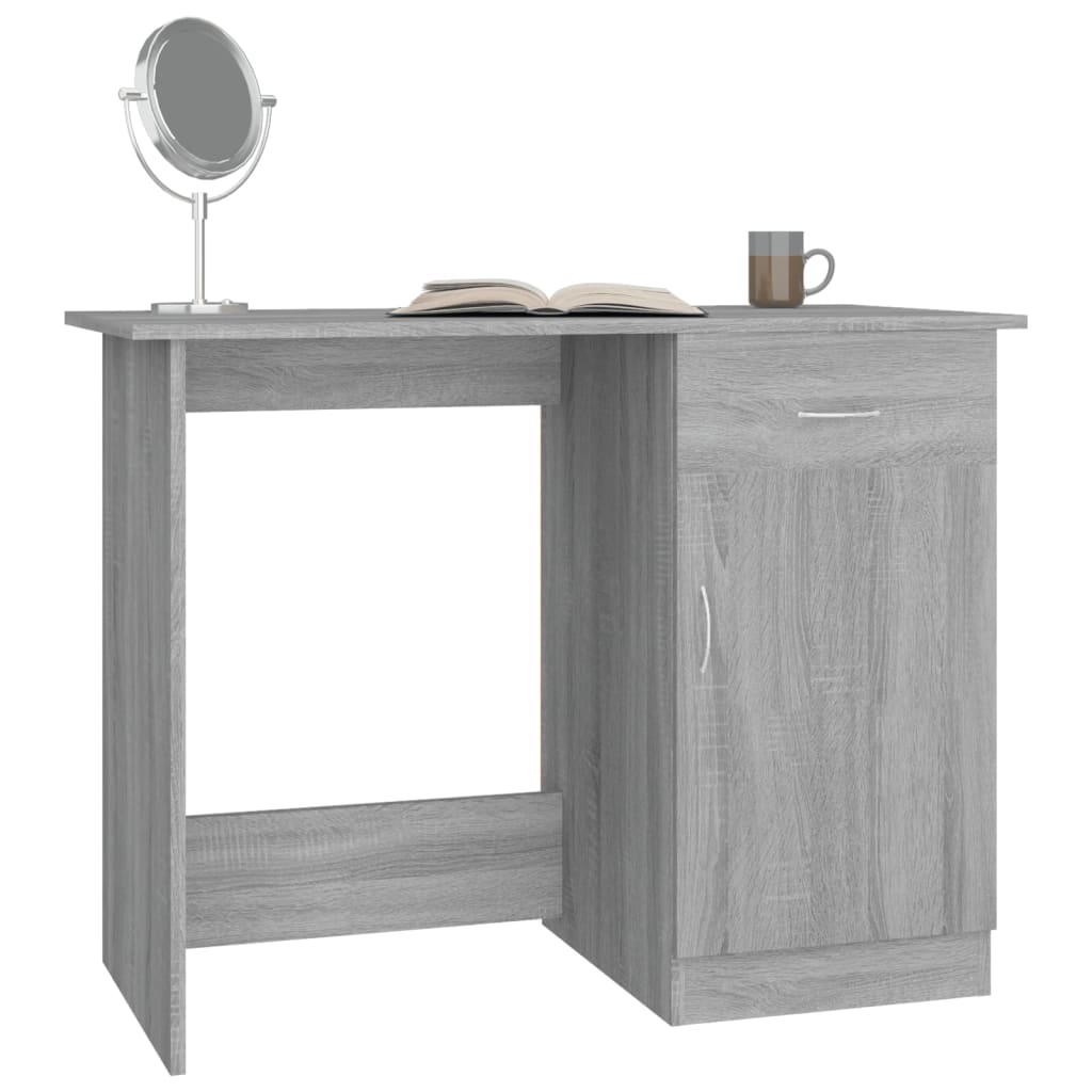 Radni stol boja hrasta sonome 100x50x76 cm konstruirano drvo