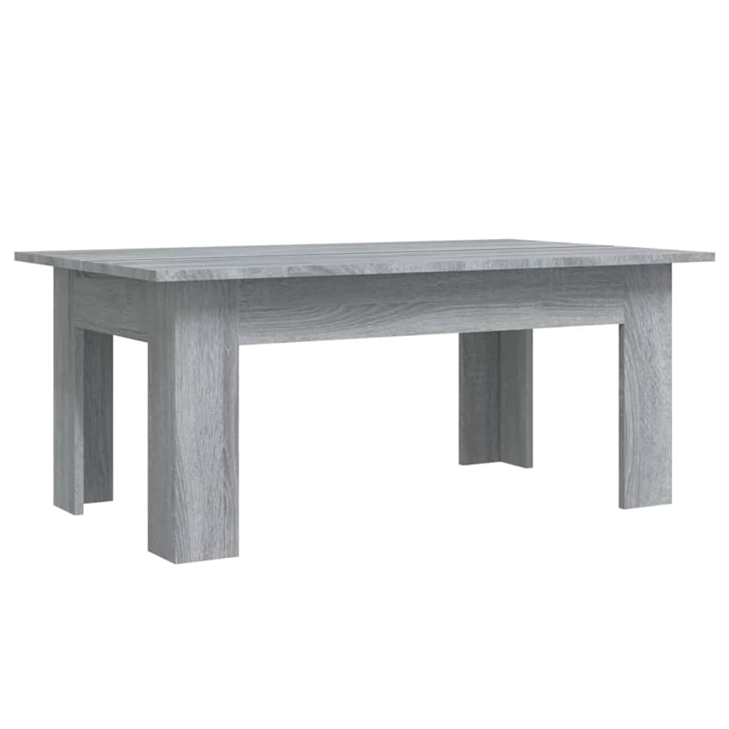 Stolić za kavu boja hrasta 100 x 60 x 42 cm konstruirano drvo