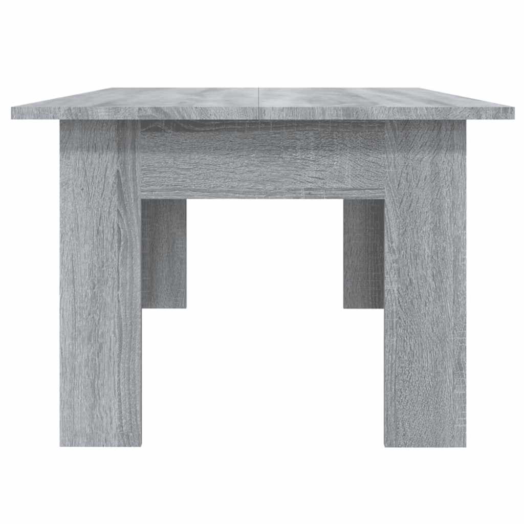 Stolić za kavu boja hrasta 100 x 60 x 42 cm konstruirano drvo