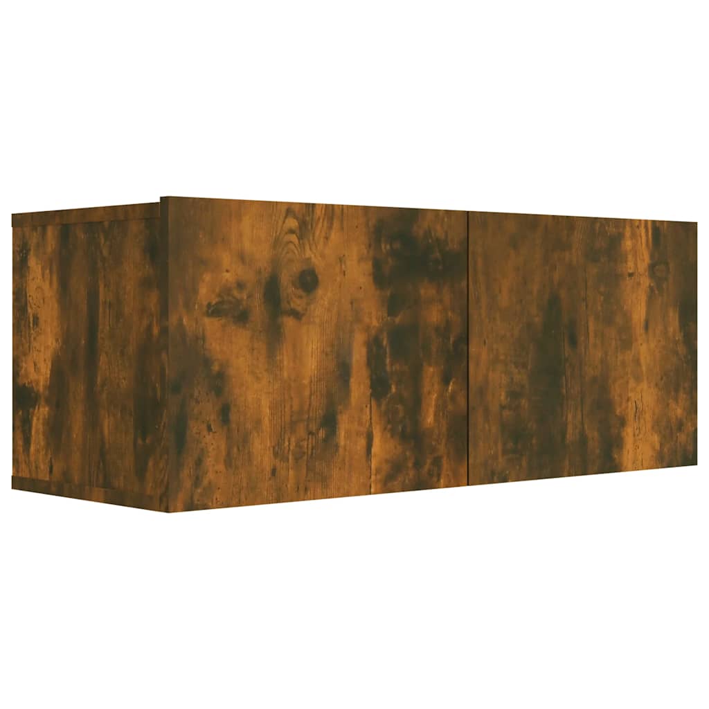 TV ormarić boja dimljenog hrasta 80x30x30 cm konstruirano drvo