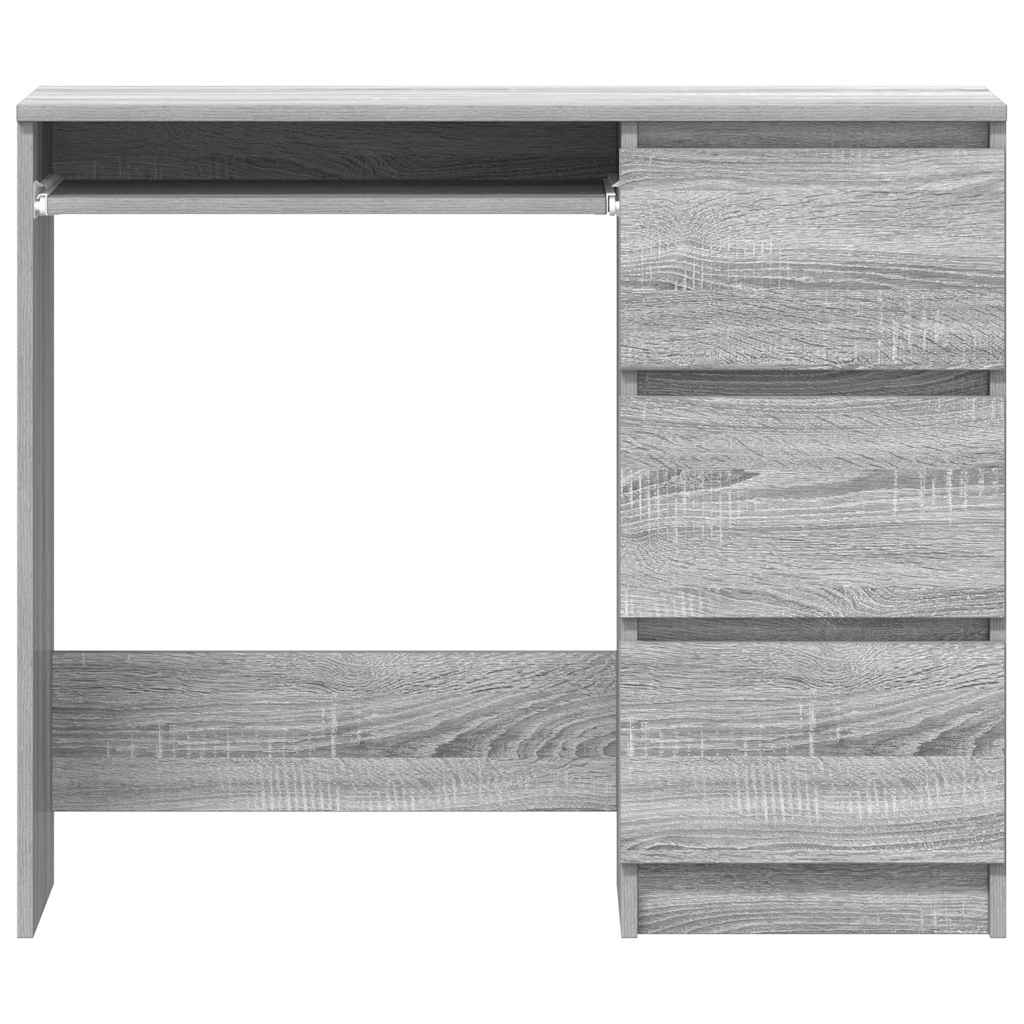 Radni stol boja hrasta sonome 90 x 45 x 76 cm konstruirano drvo