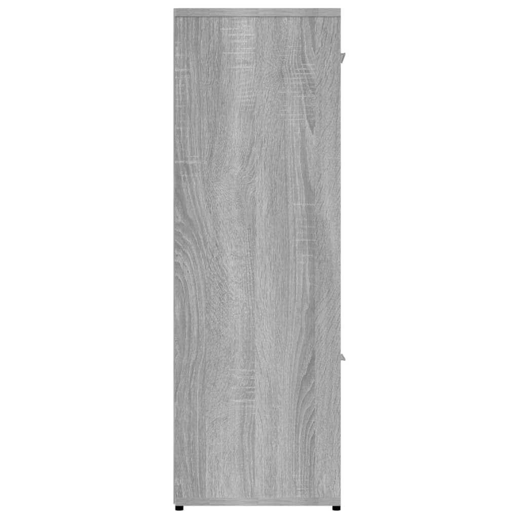 Ormarić za knjige boja hrasta 90 x 30 x 90 cm konstruirano drvo