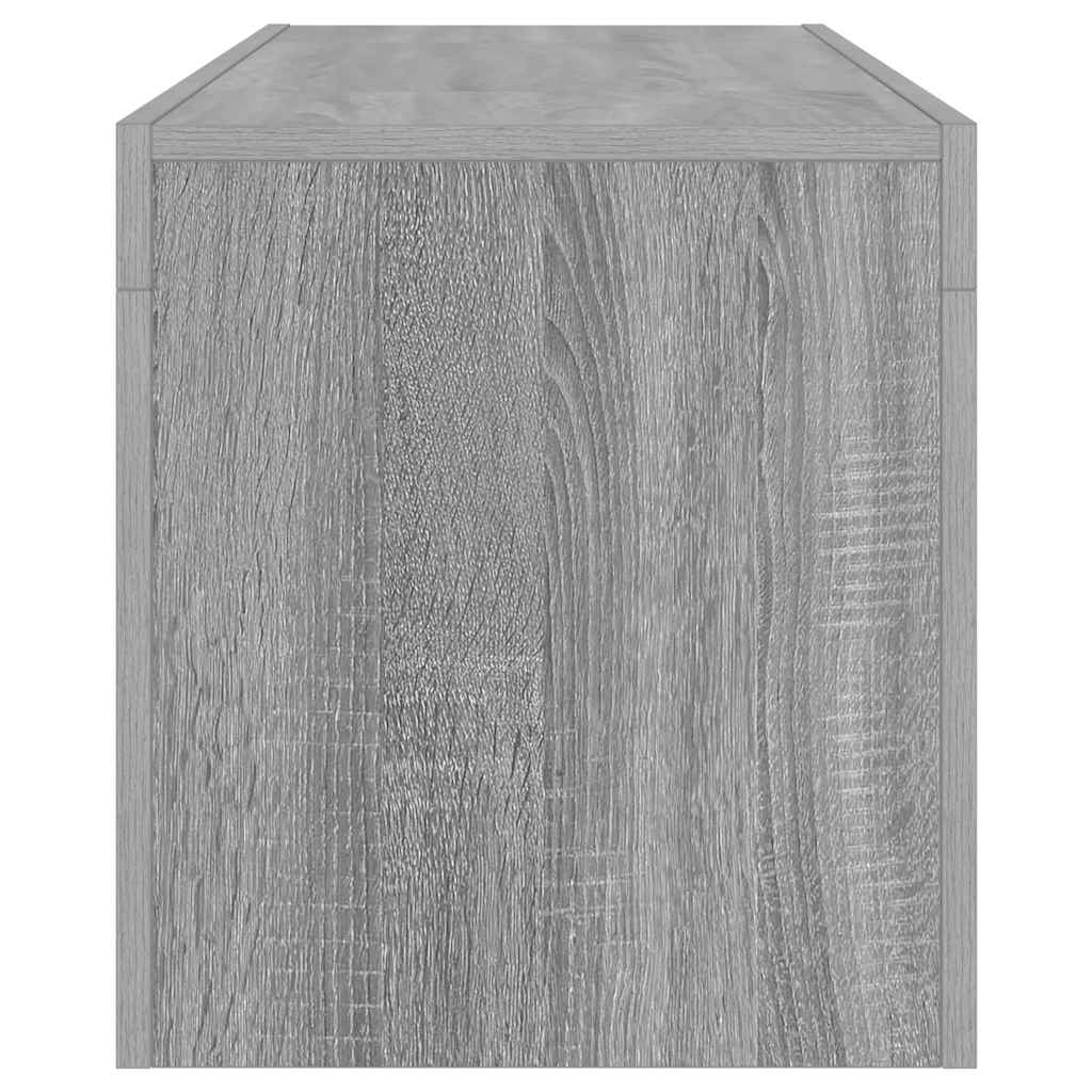 TV ormarić s LED svjetlima boja hrasta sonome 120 x 35 x 40 cm