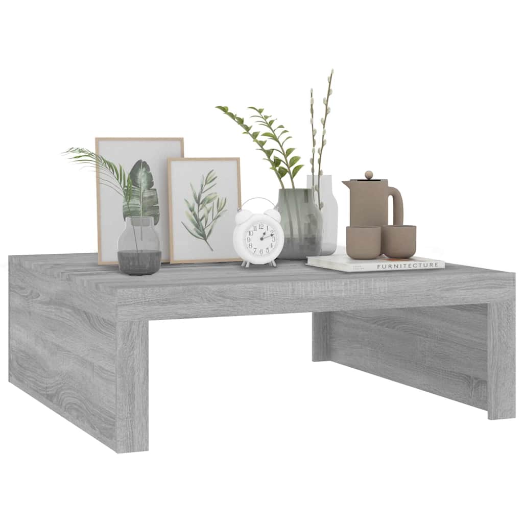 Stolić za kavu boja hrasta 100 x 100 x 35 cm konstruirano drvo