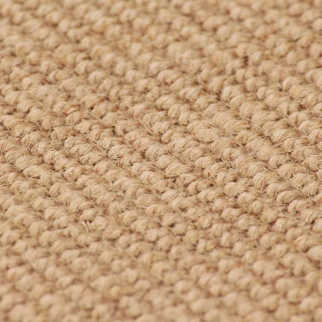 Ukrasni tepih od jute s podlogom od lateksa 180 x 250 cm