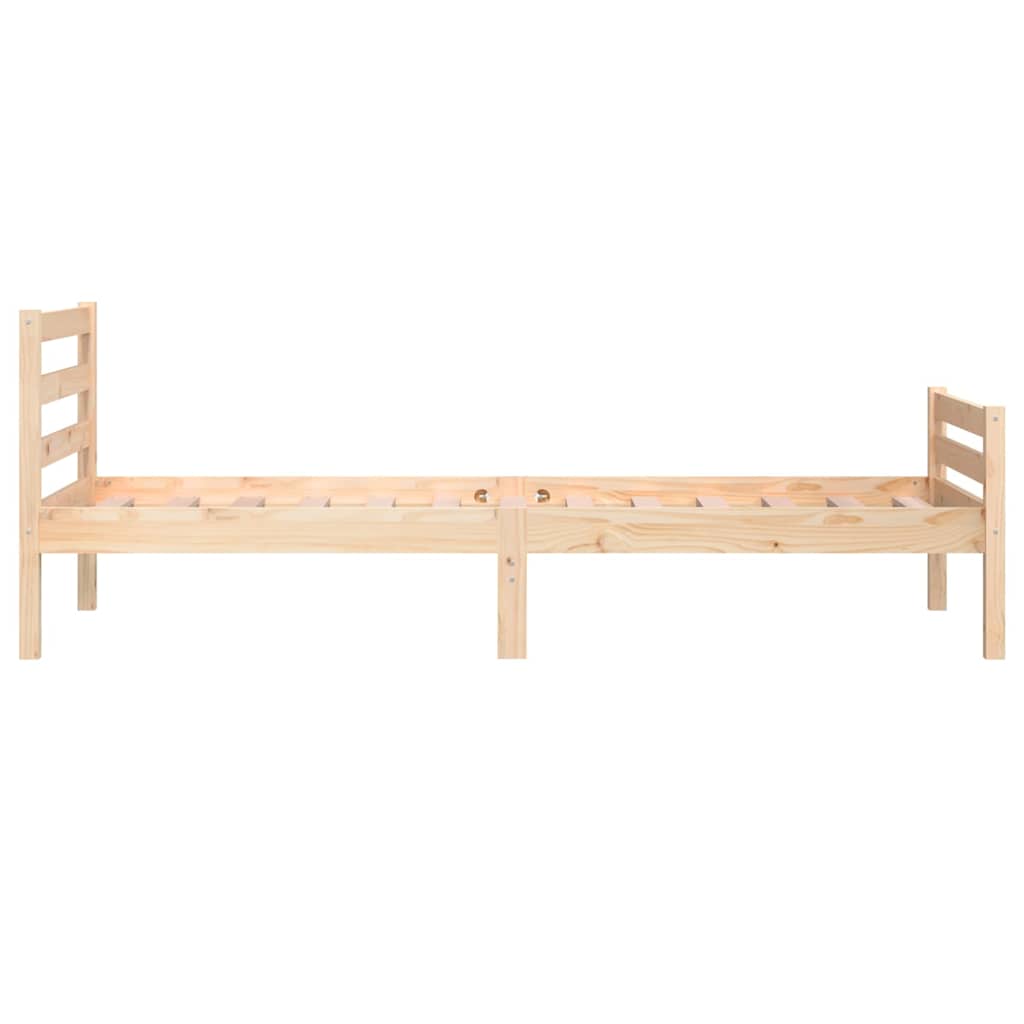 Okvir za krevet od masivnog drva 90 x 200 cm