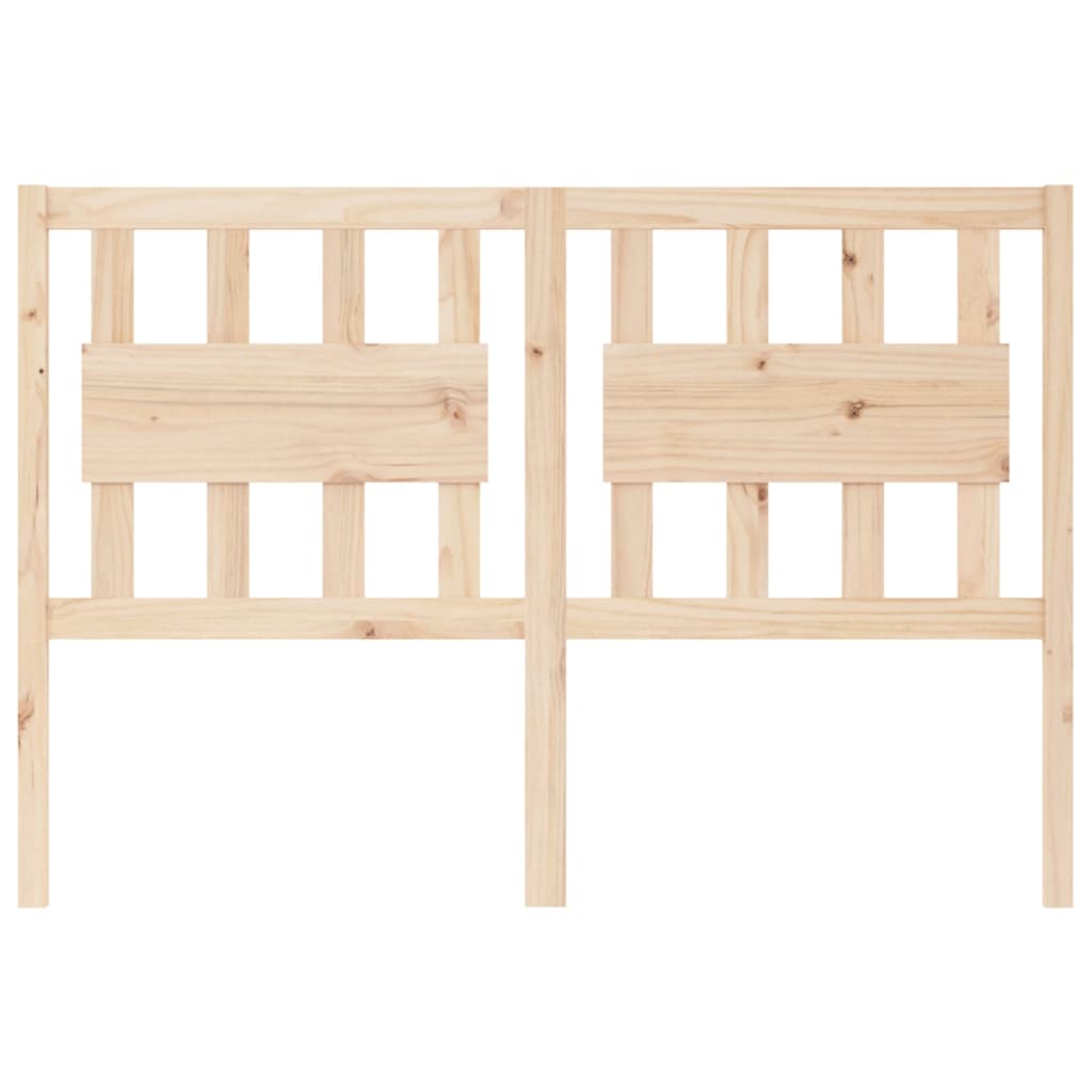 Uzglavlje za krevet 125,5 x 4 x 100 cm od masivne borovine