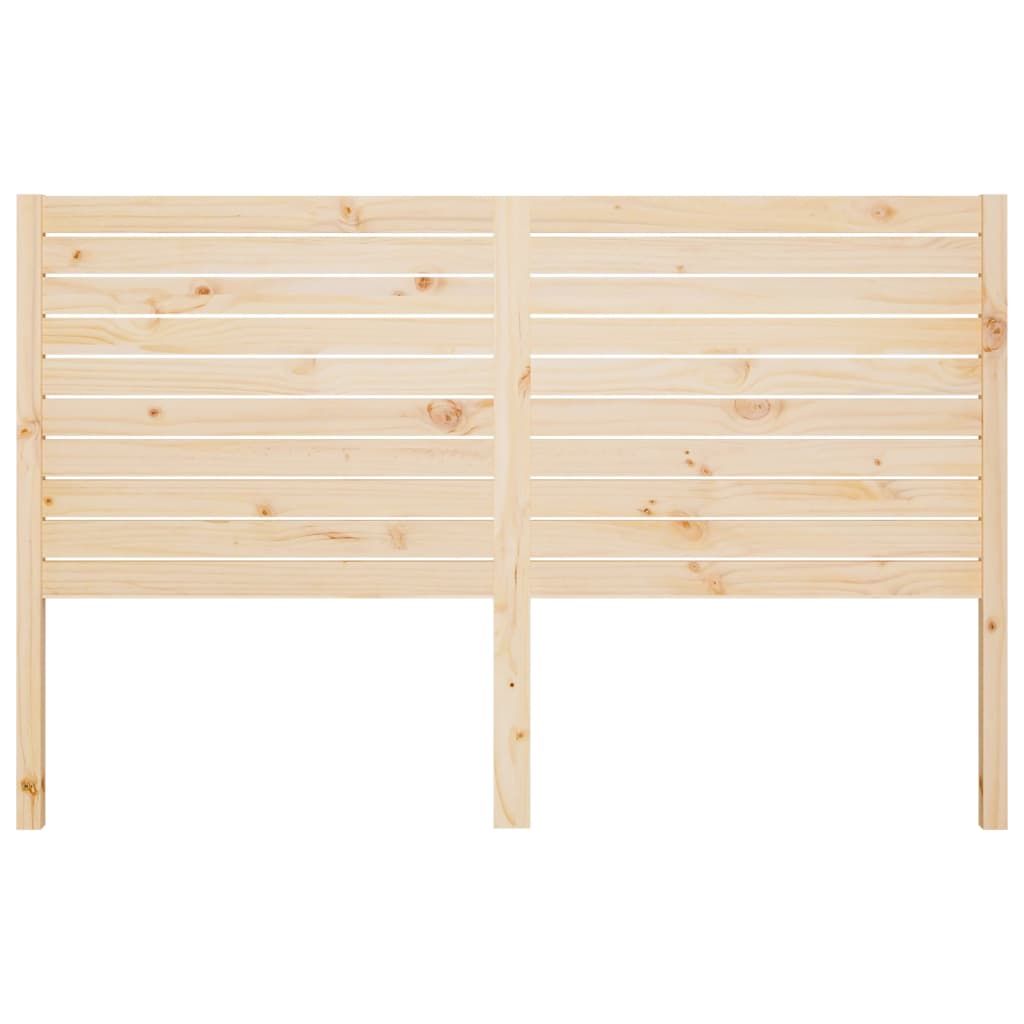 Uzglavlje za krevet 126 x 4 x 100 cm od masivne borovine
