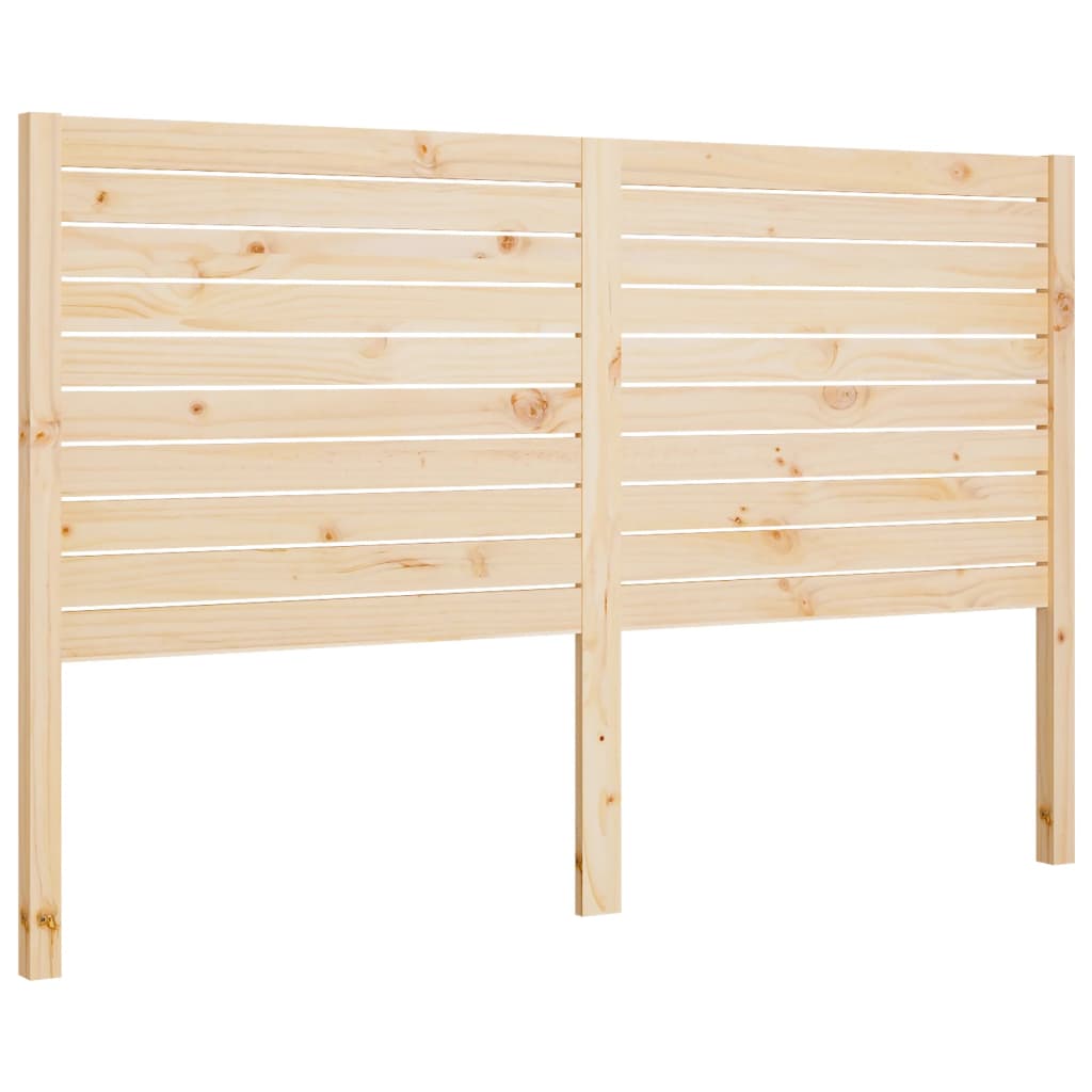 Uzglavlje za krevet 146 x 4 x 100 cm od masivne borovine