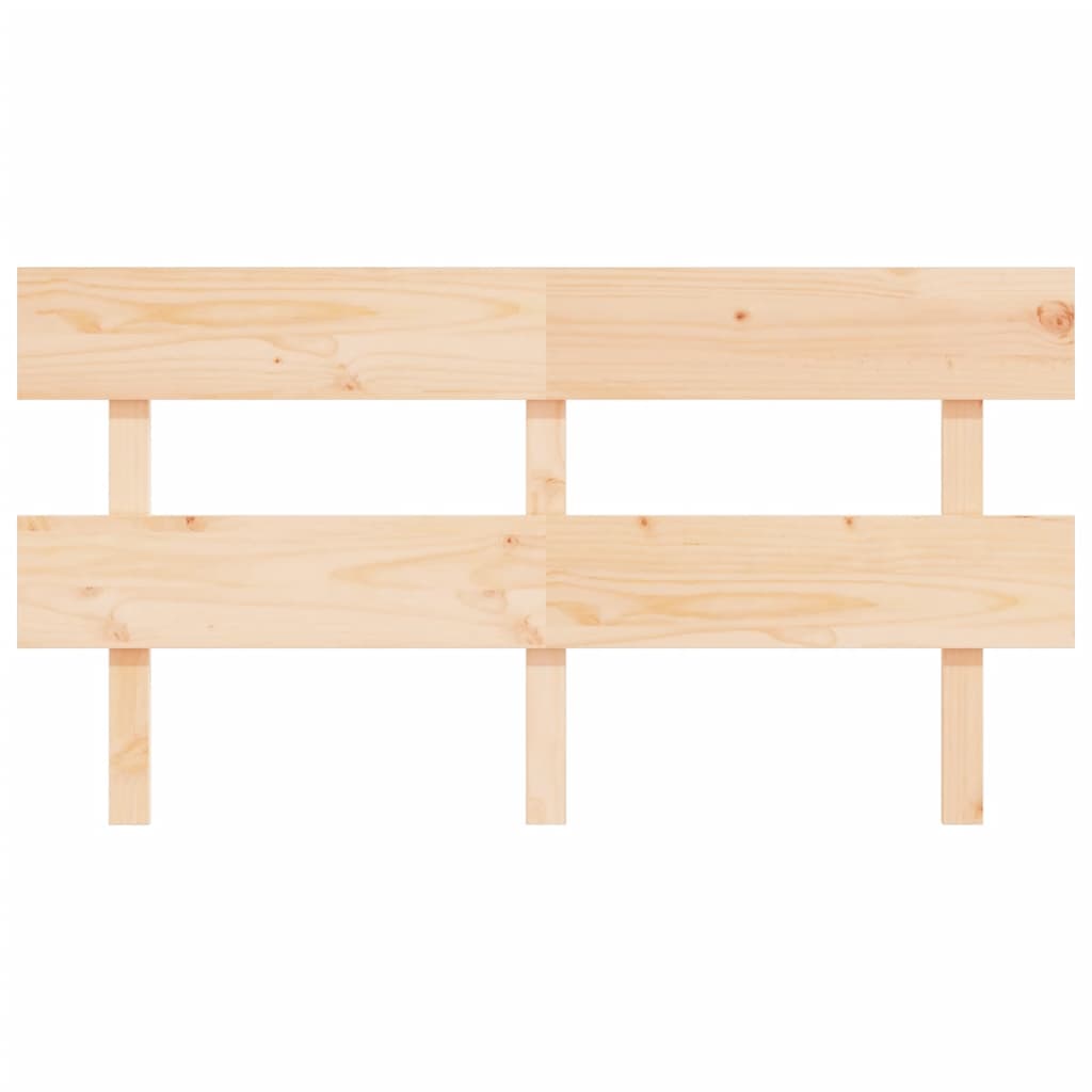 Uzglavlje za krevet 154 x 3 x 81 cm od masivne borovine