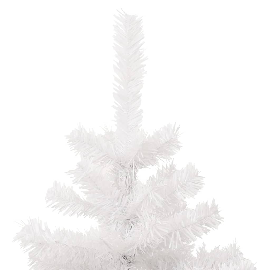 Spiralno osvijetljeno božićno drvce sa stalkom bijelo 180cm PVC