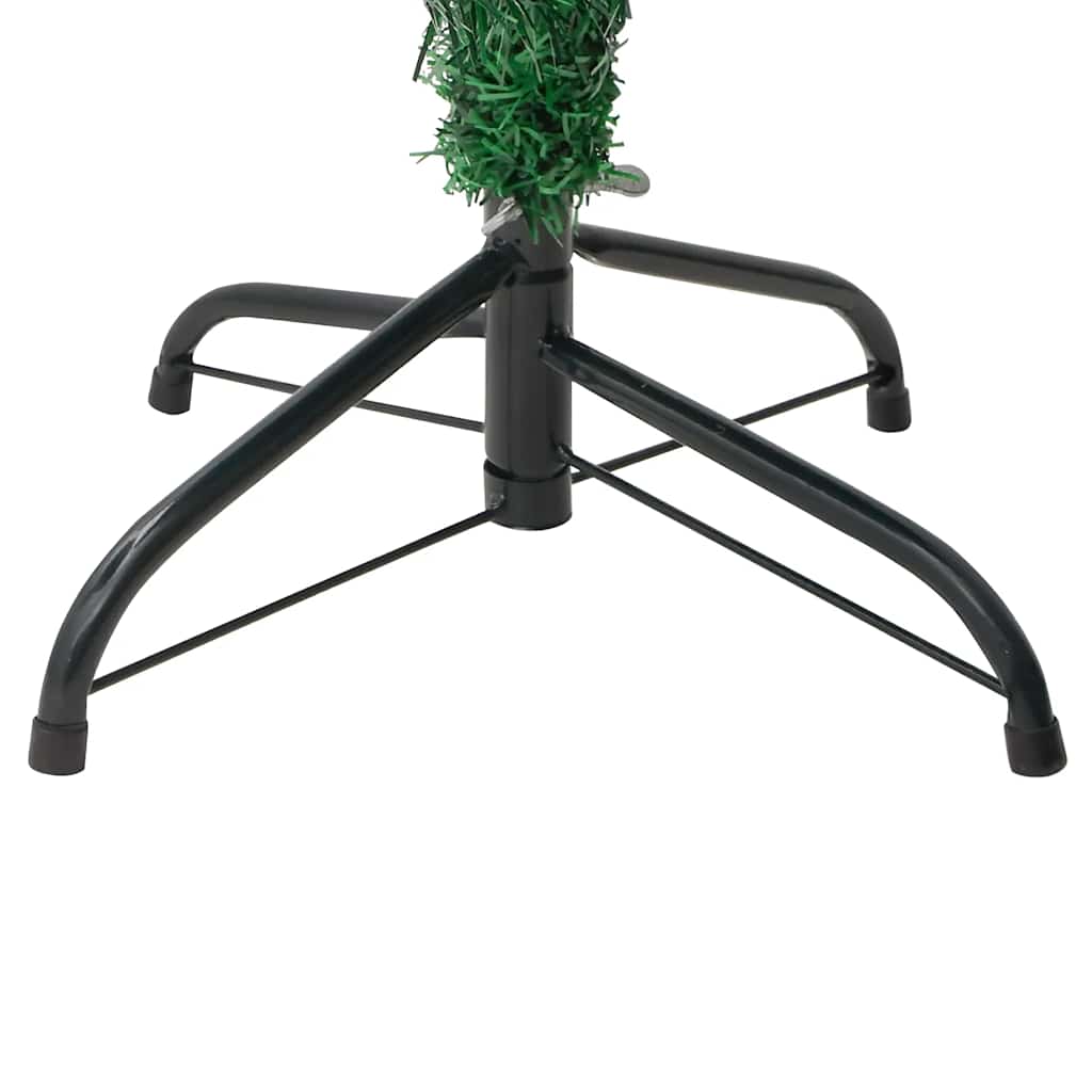 Božićni kaktus sa stalkom i LED žaruljama zeleni 210 cm PVC