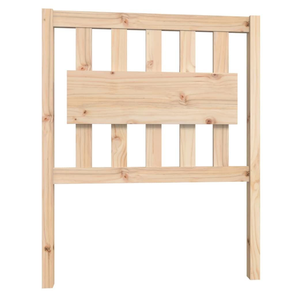Okvir za krevet od borovine 75 x 190 cm mali jednokrevetni