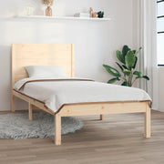 Okvir za krevet od masivnog drva 75 x 190 cm jednokrevetni