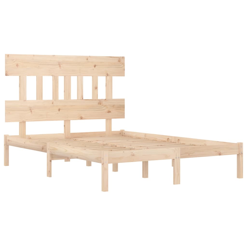 Okvir za krevet od masivnog drva 200 x 200 cm