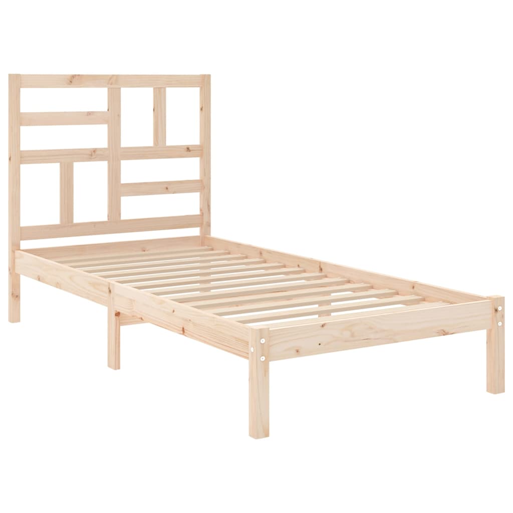 Okvir za krevet od masivnog drva 90 x 200 cm