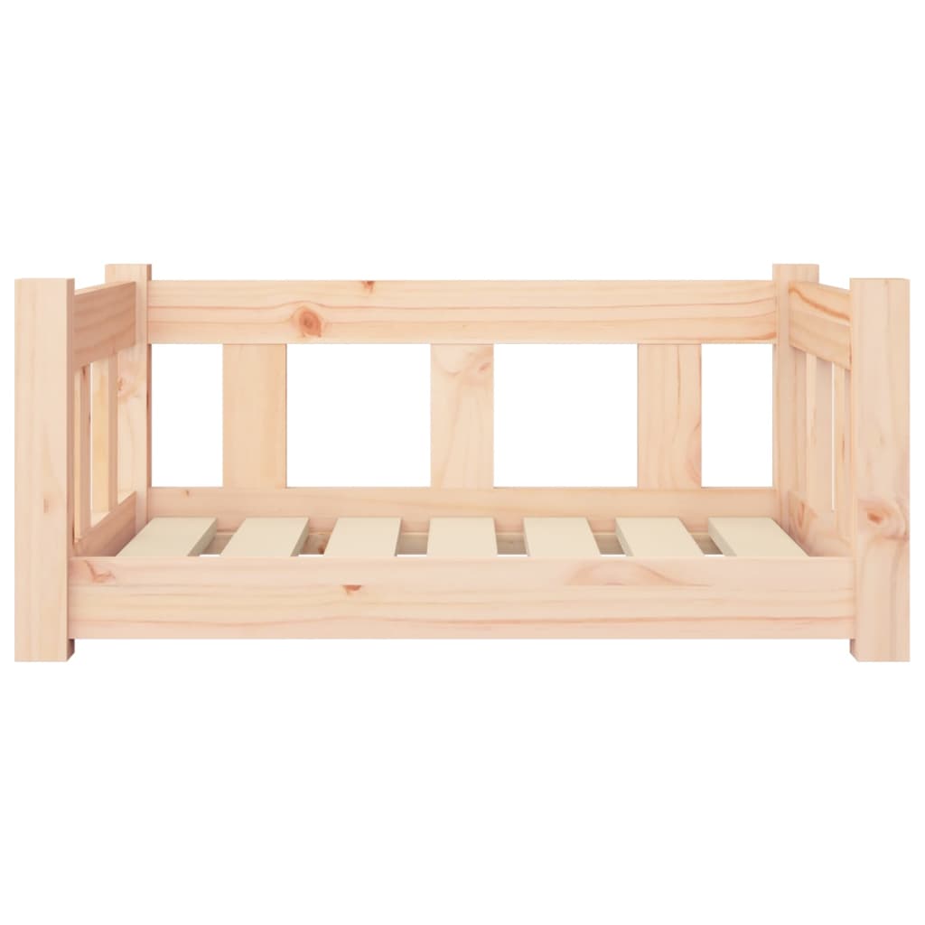 Krevet za pse 65,5 x 50,5 x 28 cm od masivne borovine