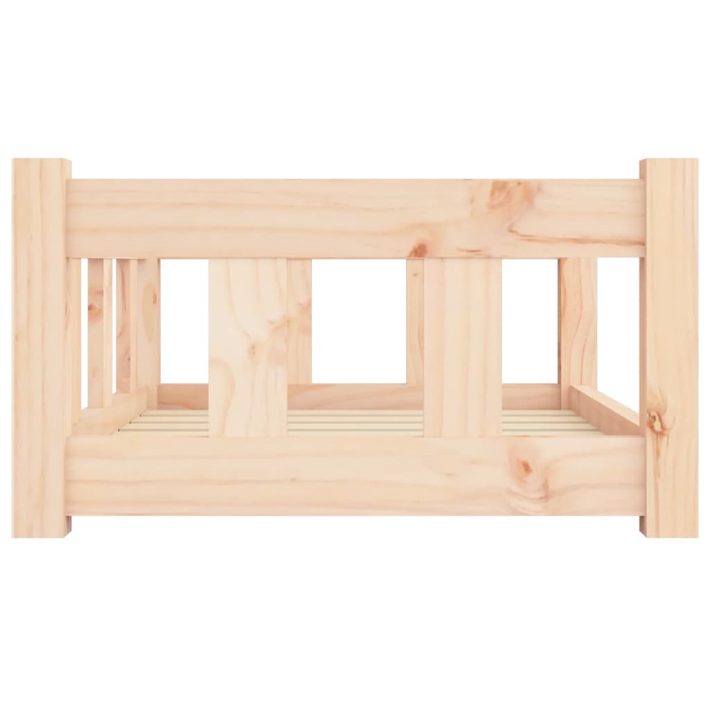 Krevet za pse 65,5 x 50,5 x 28 cm od masivne borovine