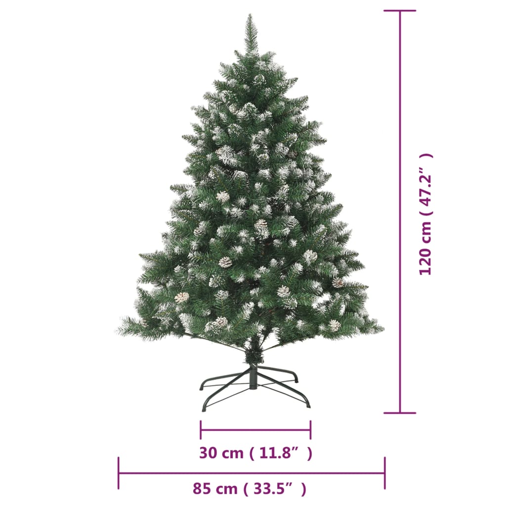 Umjetno božićno drvce sa stalkom 120 cm PVC