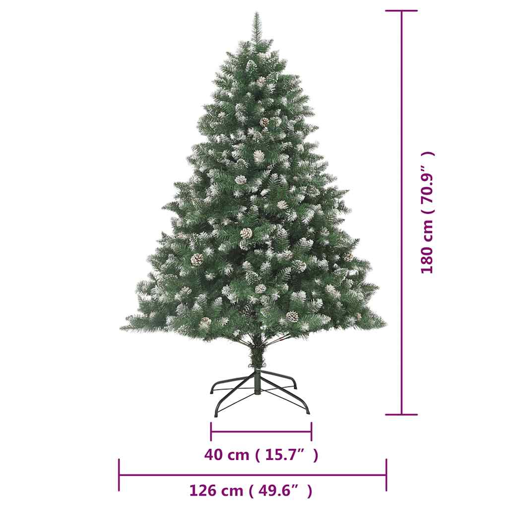 Umjetno božićno drvce sa stalkom 180 cm PVC