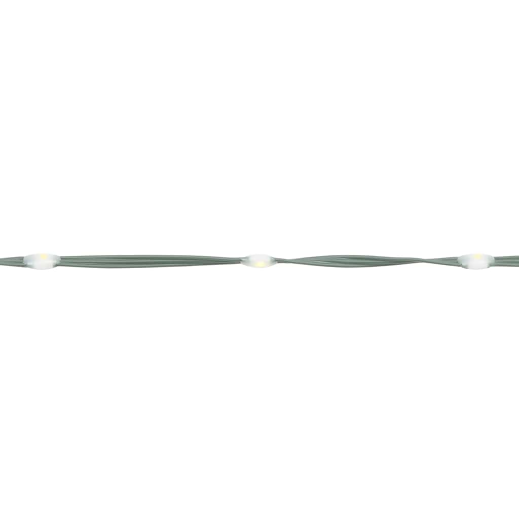 Božićno drvce na stijegu 732 LED žarulje tople bijele 500 cm