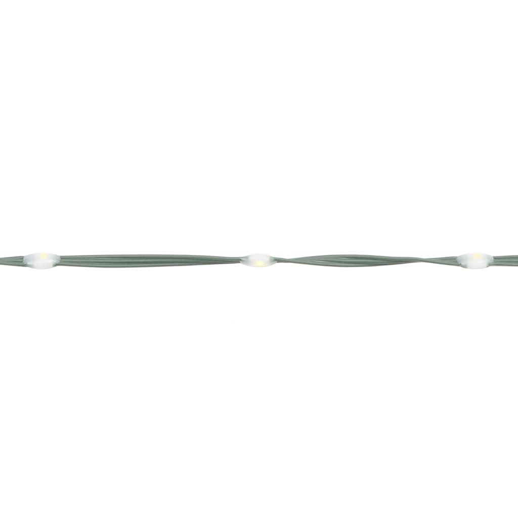 Božićno drvce na stijegu 1134 LED žarulje hladne bijele 800 cm