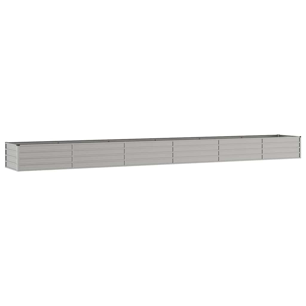 Povišena vrtna gredica boja hrđe 600 x 80 x 45 cm čelik COR-TEN