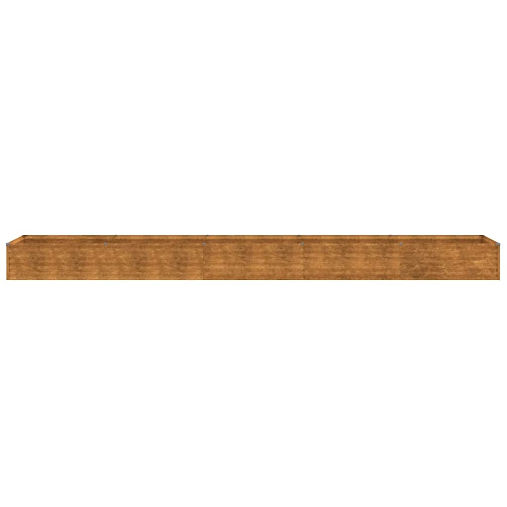 Povišena vrtna gredica 482x50x36 cm Corten čelik