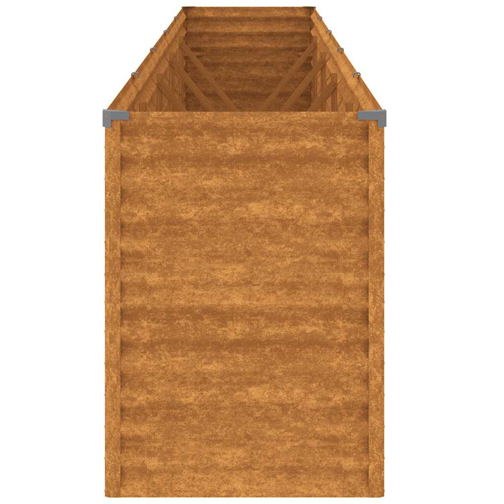 Povišena vrtna gredica 482x50x69 cm Corten čelik