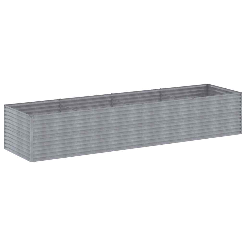 Povišena vrtna gredica 386 x 100 x 69 cm od čelika COR-TEN