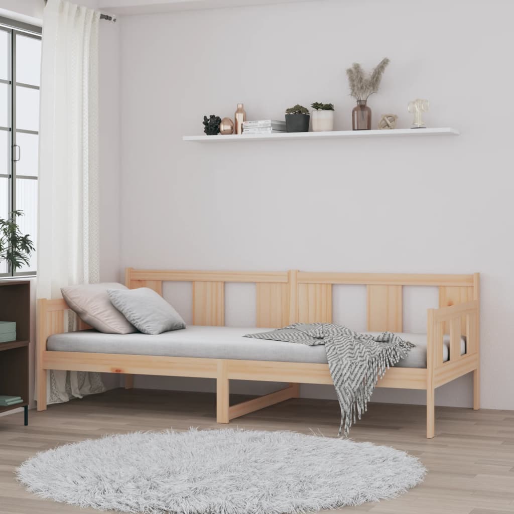 Dnevni ležaj od masivne borovine 90 x 200 cm