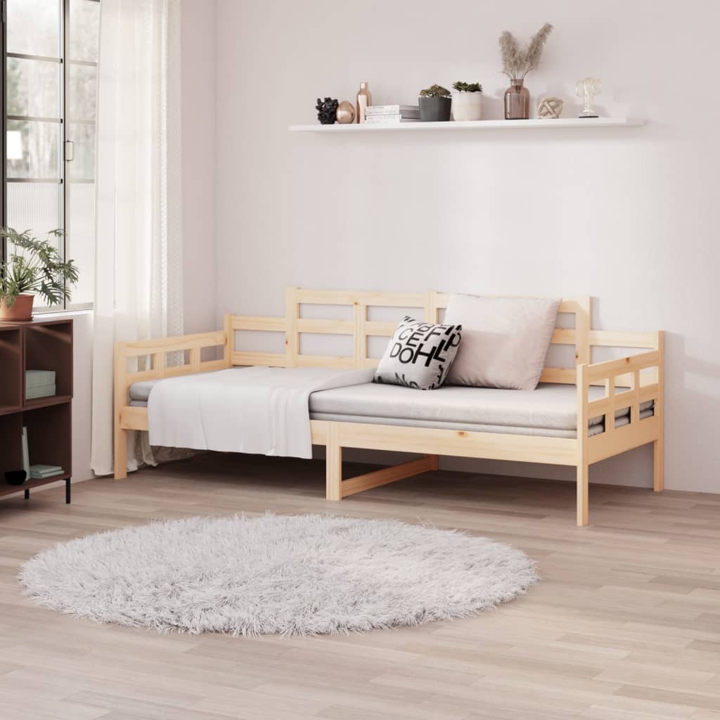 Dnevni ležaj od masivne borovine 80 x 200 cm