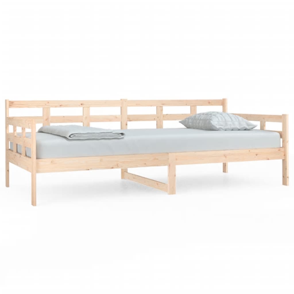 Dnevni ležaj od masivne borovine 90 x 200 cm