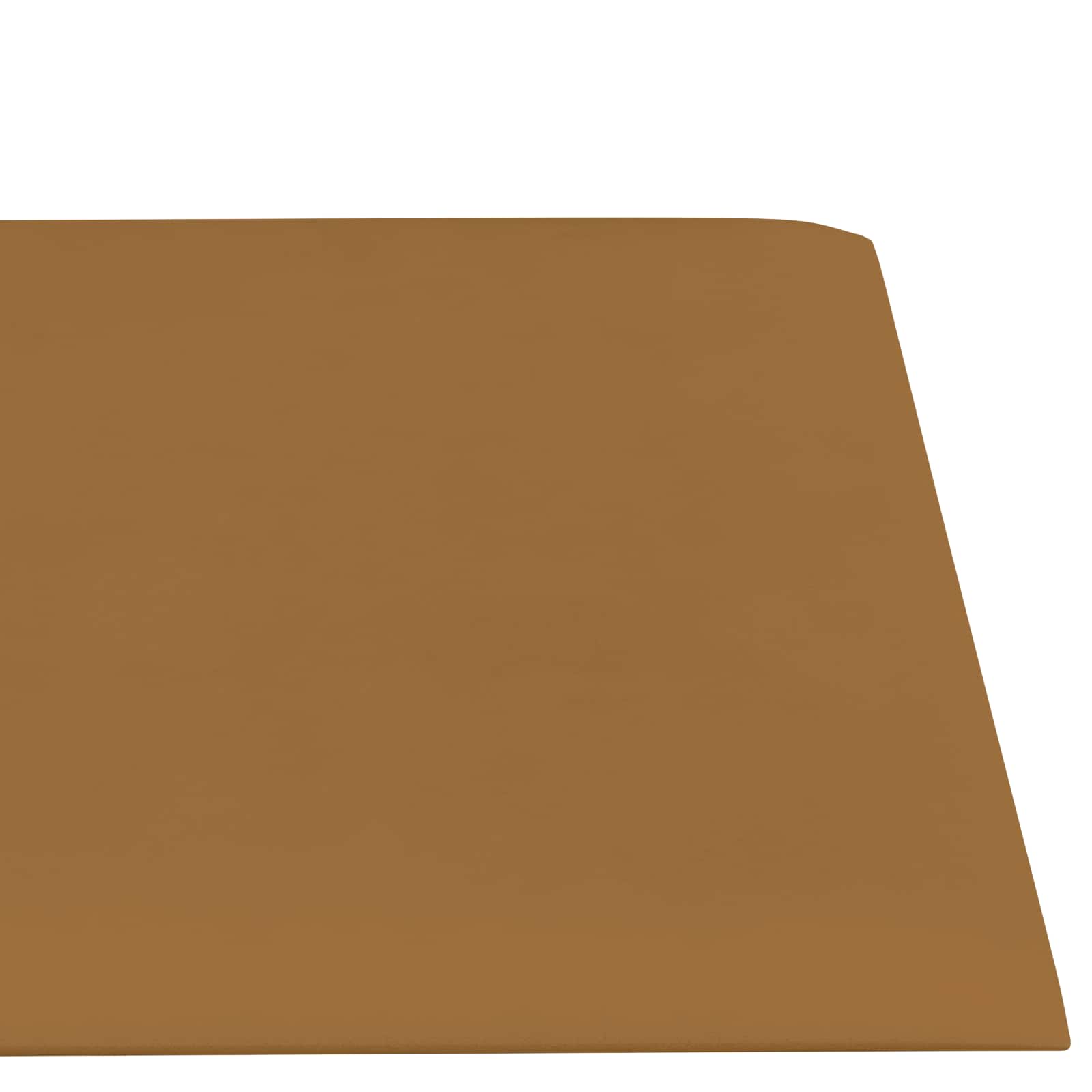 Zidna uzglavlja 12 pcs Smeđa 60 x 15 cm Baršun