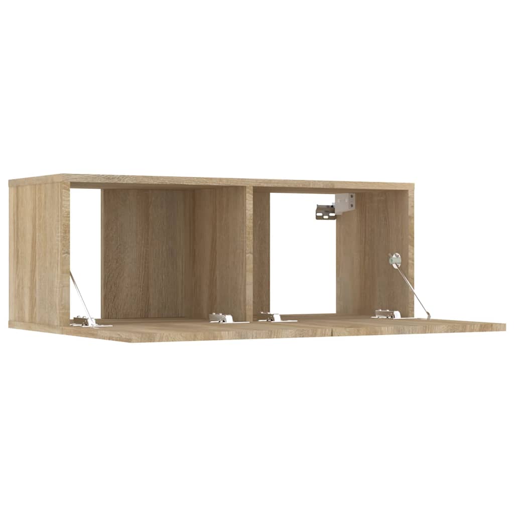 TV ormarići 2 kom boja hrasta 80x30x30 cm od konstruiranog drva