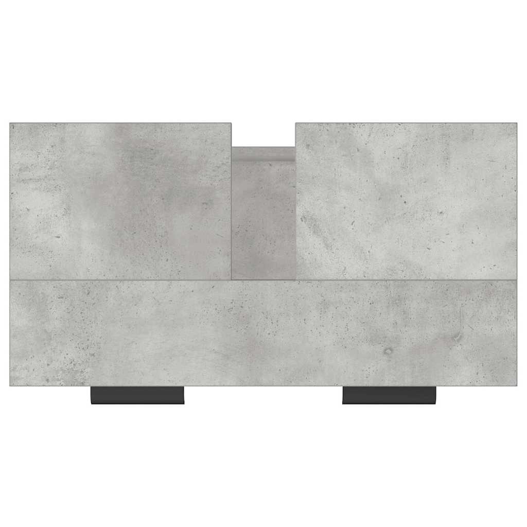 Kupaonski ormarić boja betona 64,5x33,5x59 cm konstruirano drvo