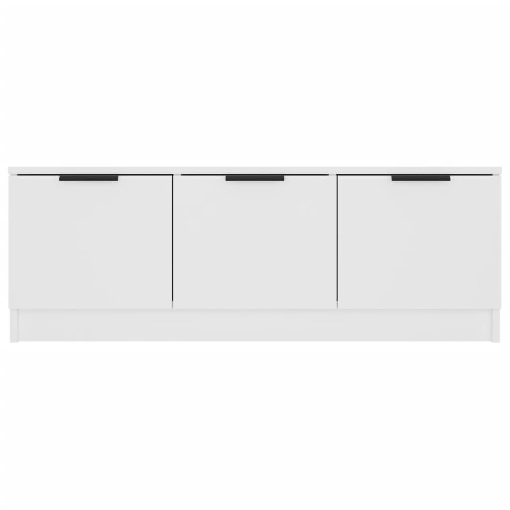 TV ormarić bijeli 102 x 35 x 36,5 cm od konstruiranog drva
