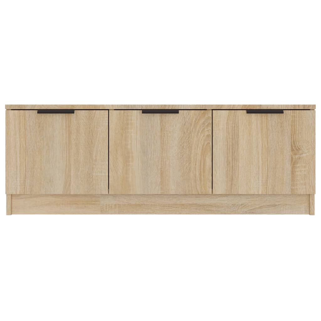 TV ormarić boja hrasta 102x35x36,5 cm od konstruiranog drva