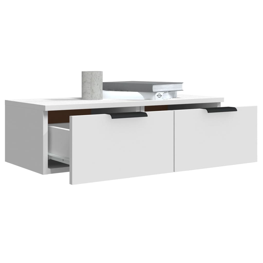 Zidni ormarić bijeli 68 x 30 x 20 cm od konstruiranog drva