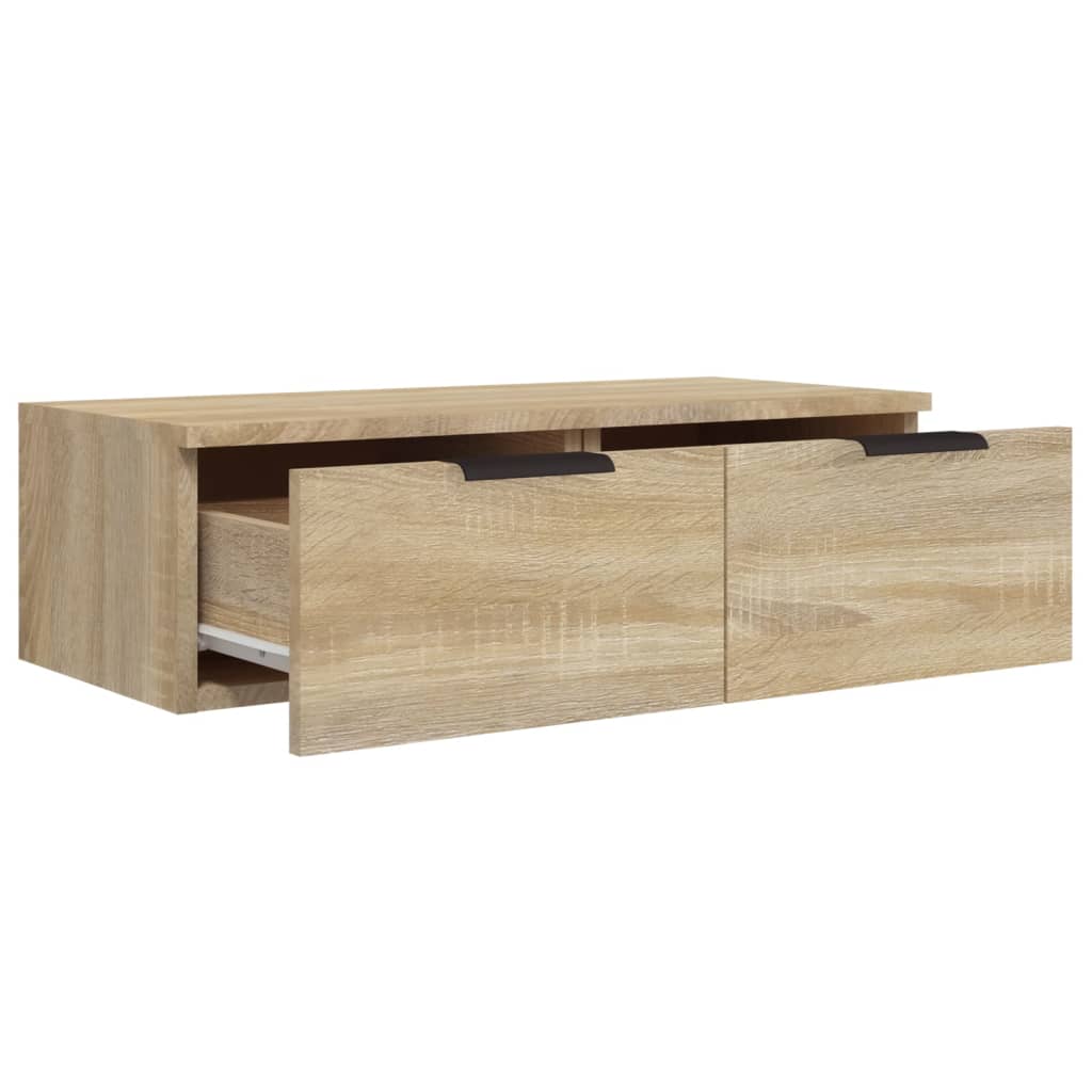 Zidni ormarić boja hrasta sonome 68x30x20 cm konstruirano drvo