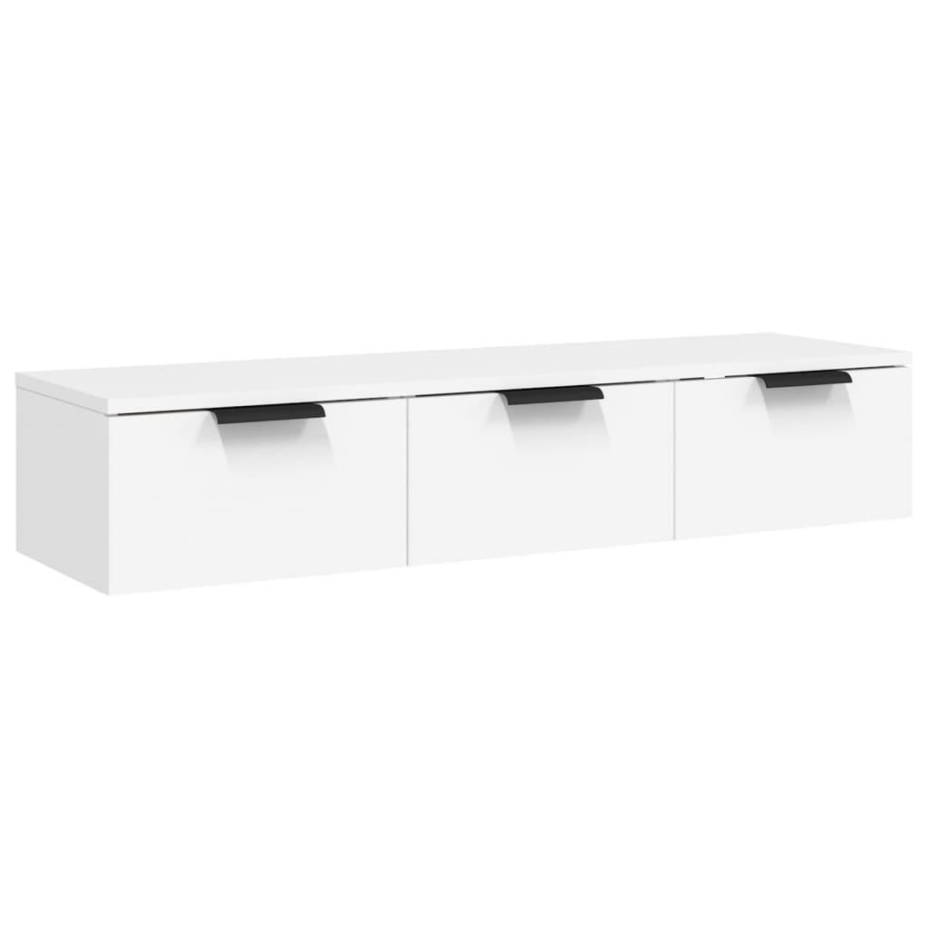 Zidni ormarić bijeli 102 x 30 x 20 cm od konstruiranog drva