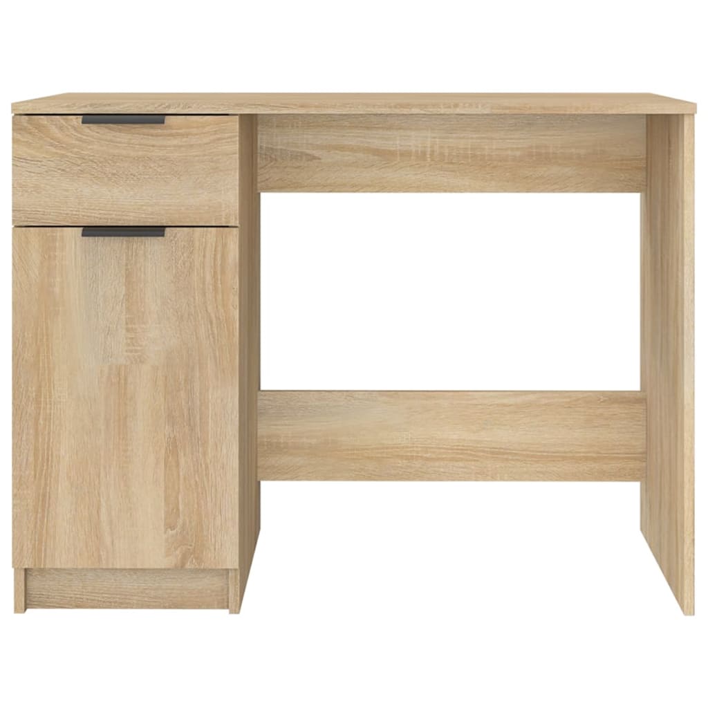 Radni stol boja hrasta sonome 100x50x75 cm konstruirano drvo